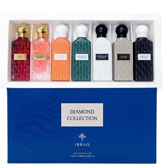 Diamond Collection Set Gift 7 x 40 ML Perfume Palace