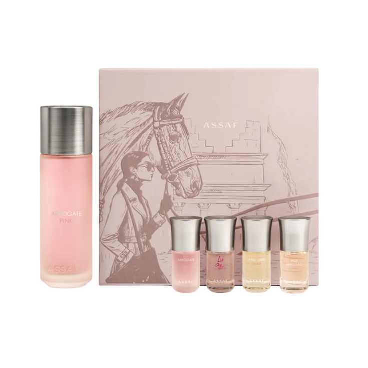 ASSAF ARROGATE PINK SET Perfume Palace