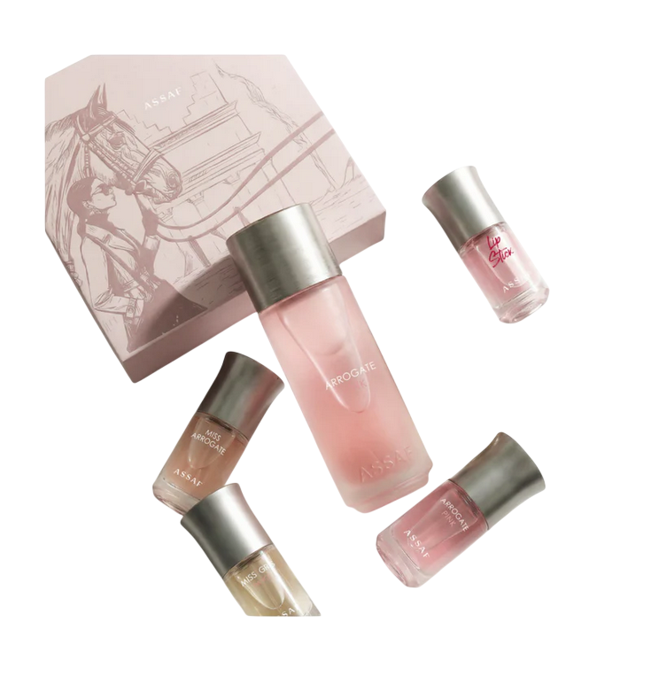 ASSAF ARROGATE PINK SET Perfume Palace